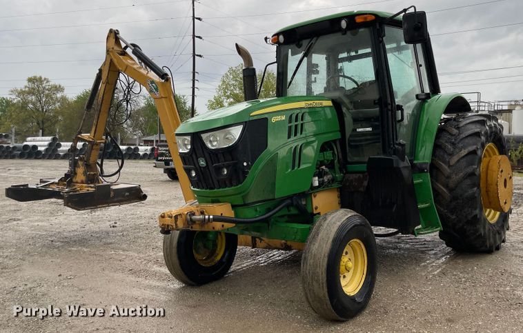image for item MJ9650 2014 John Deere 6125M  tractor