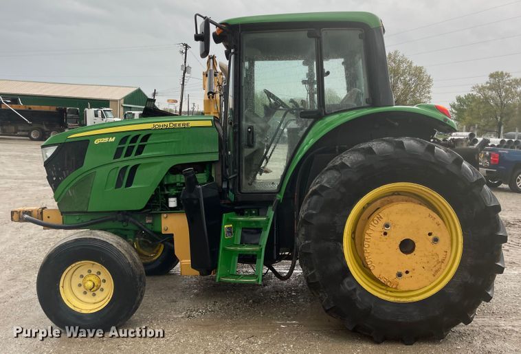 image for item MJ9650 2014 John Deere 6125M  tractor
