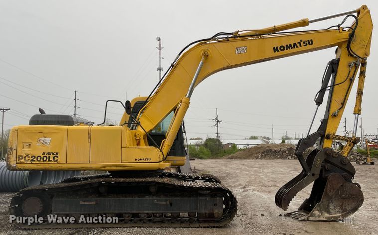 image for item MJ9655 1998 Komatsu PC200LC-6  excavator