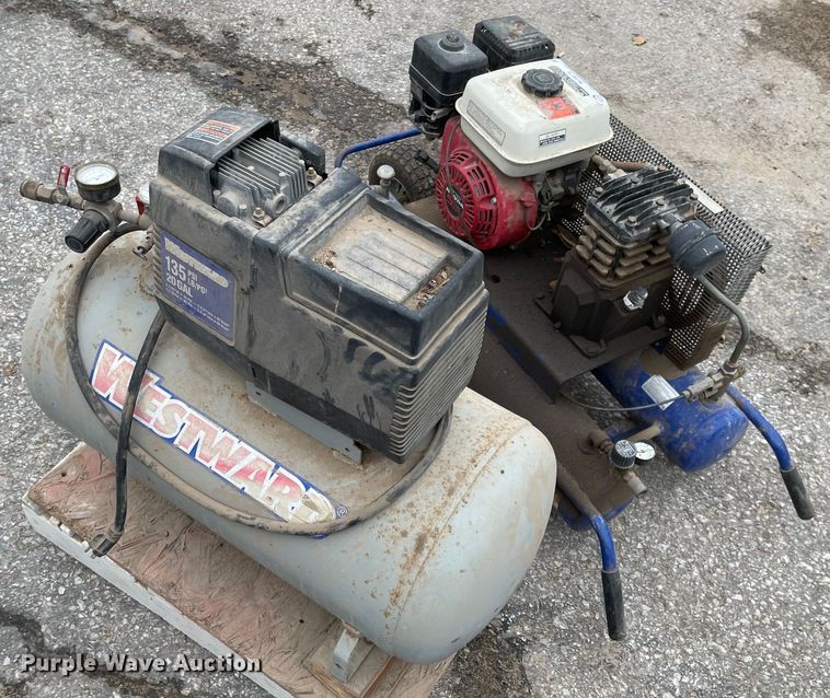 image for item MJ9678 (2) air compressors