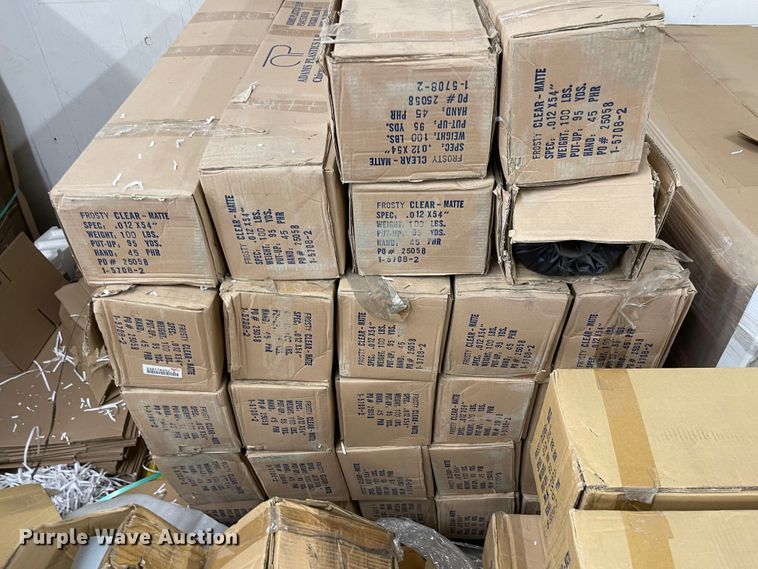 image for item MJ9703 Approximately 90 rolls of vinyl