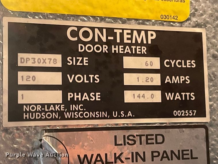 image for item MJ9715 Nor-Lake  industrial freezer