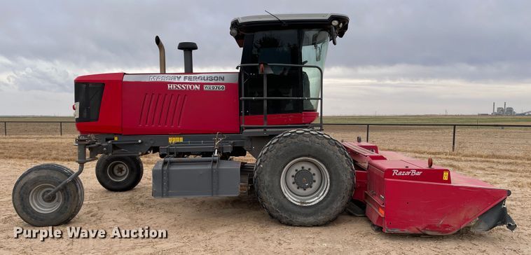 image for item DJ5133 2014 Massey Ferguson WR9760  windrower