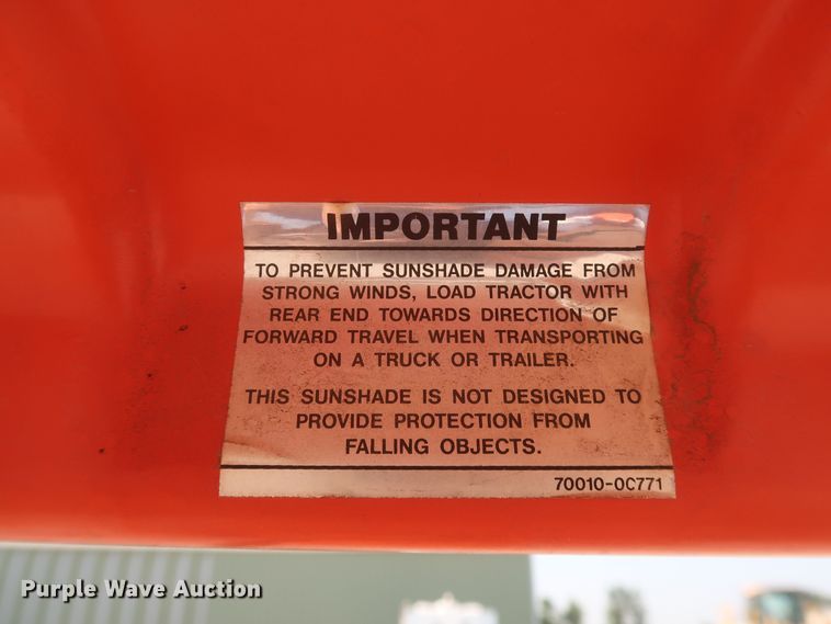 image for item DK3698 1988 Kubota L2550D GST  MFWD tractor