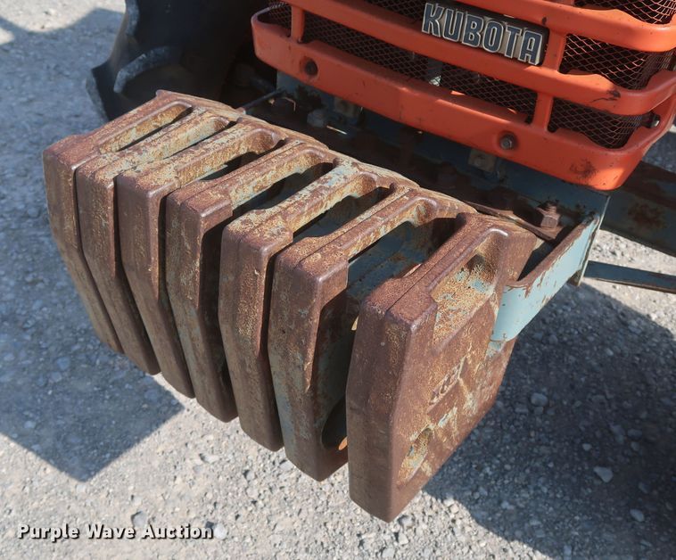 image for item DK3698 1988 Kubota L2550D GST  MFWD tractor