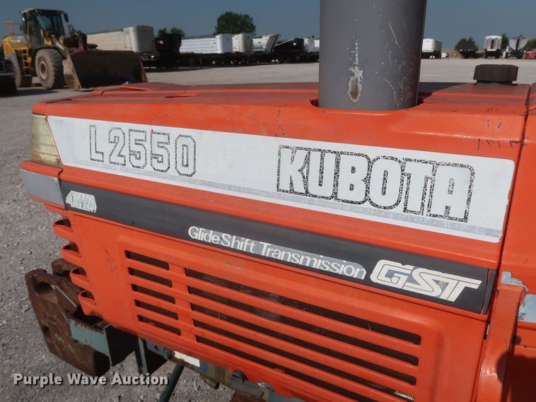 image for item DK3698 1988 Kubota L2550D GST  MFWD tractor