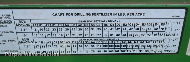 image for item DK3704 2003 John Deere 1590  grain drill