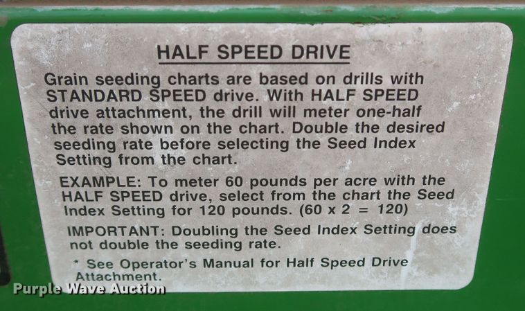 image for item DK3704 2003 John Deere 1590  grain drill