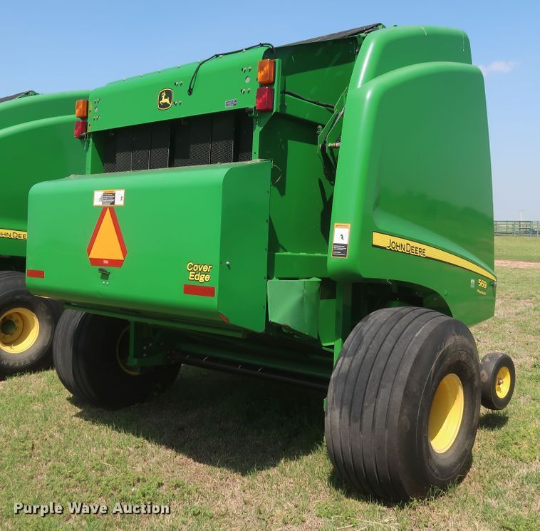 image for item DK3715 2013 John Deere 569 Premium  round baler