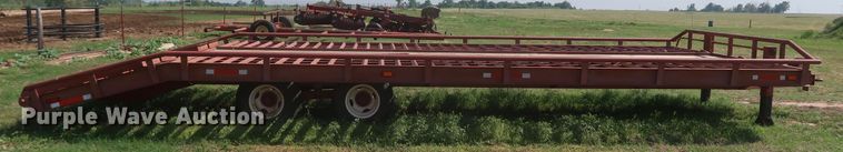 image for item DK3723 Shop built  windrower trailer