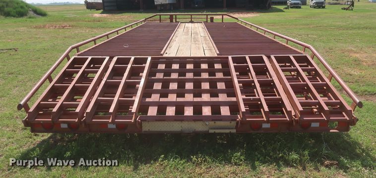 image for item DK3723 Shop built  windrower trailer