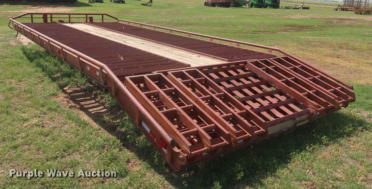image for item DK3723 Shop built  windrower trailer