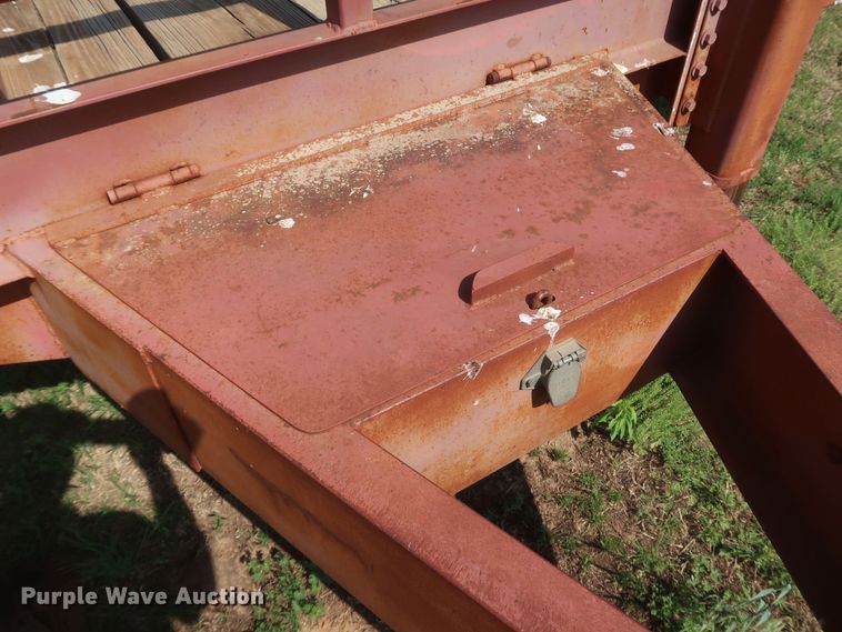 image for item DK3723 Shop built  windrower trailer