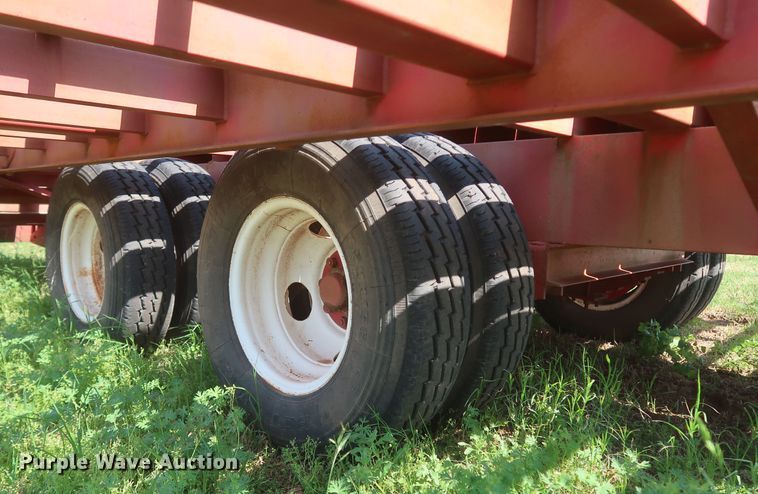 image for item DK3723 Shop built  windrower trailer