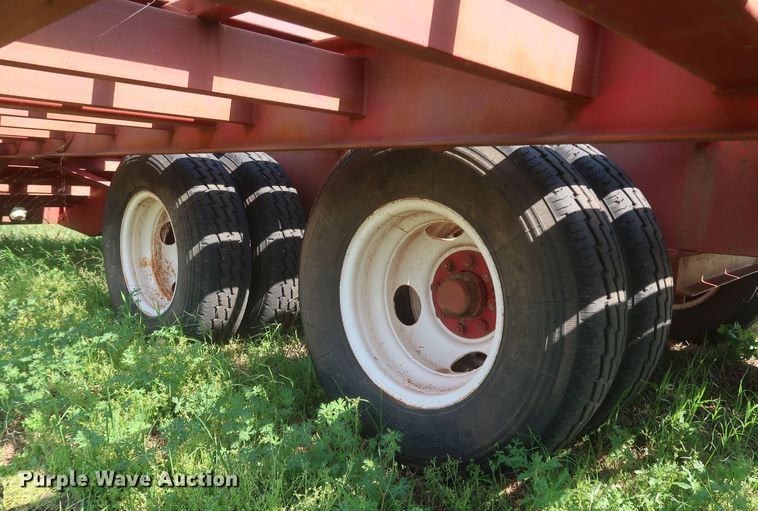 image for item DK3723 Shop built  windrower trailer