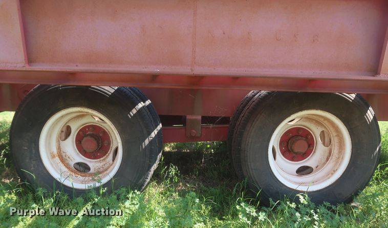 image for item DK3723 Shop built  windrower trailer