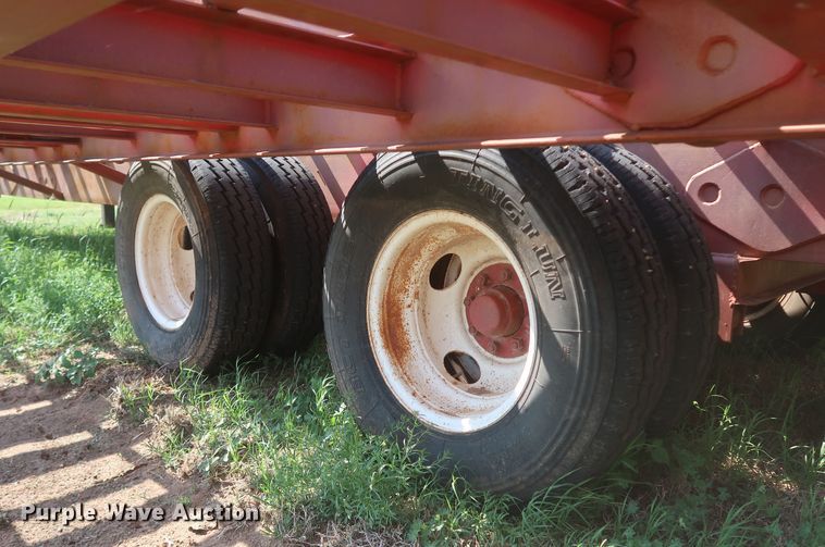 image for item DK3723 Shop built  windrower trailer