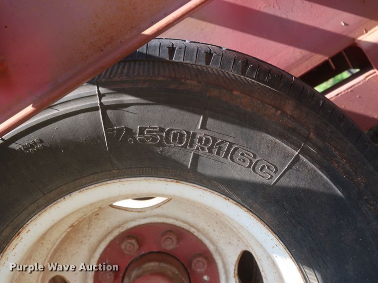 image for item DK3723 Shop built  windrower trailer