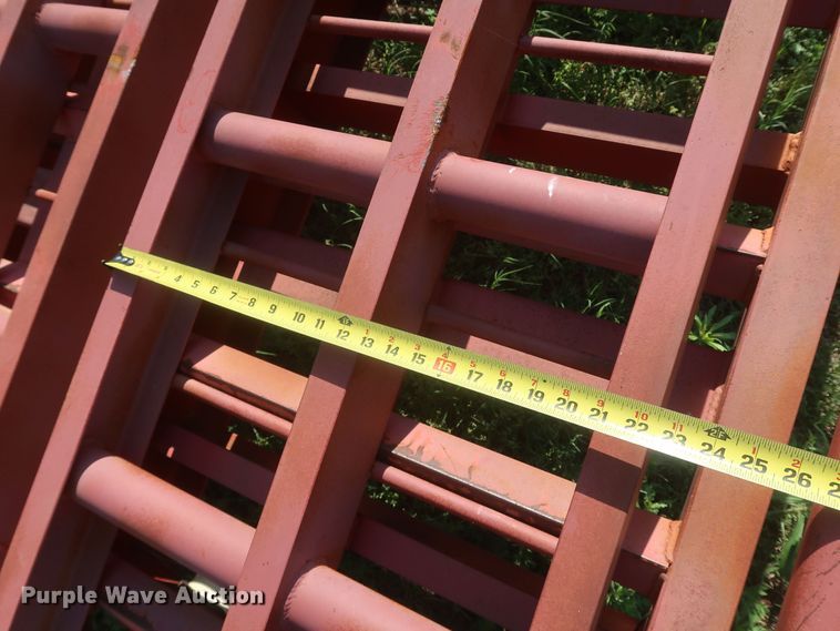 image for item DK3723 Shop built  windrower trailer