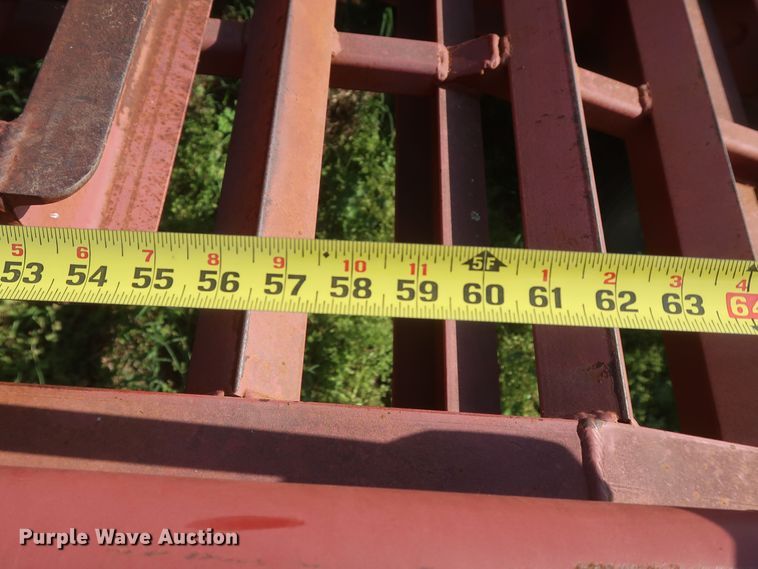 image for item DK3723 Shop built  windrower trailer