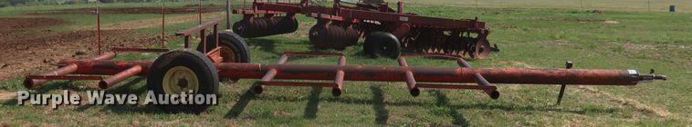 image for item DK3726 Shop built  hay bale trailer