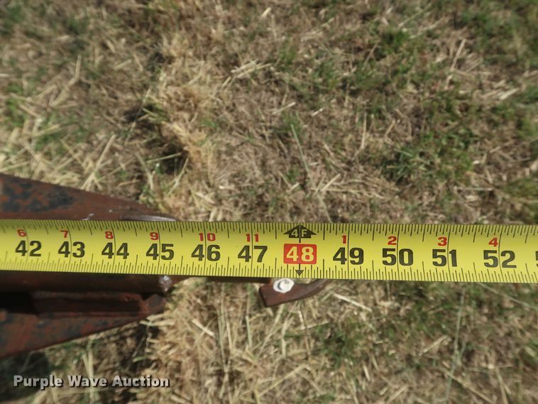 image for item DK3726 Shop built  hay bale trailer