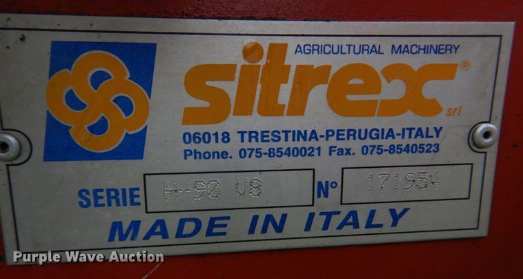 image for item DM7327 Sitrex H-90 V8  hay rake