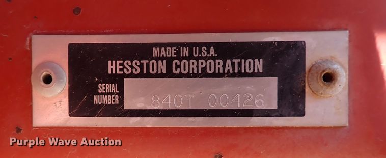 image for item DN6805 Hesston 8400  windrower