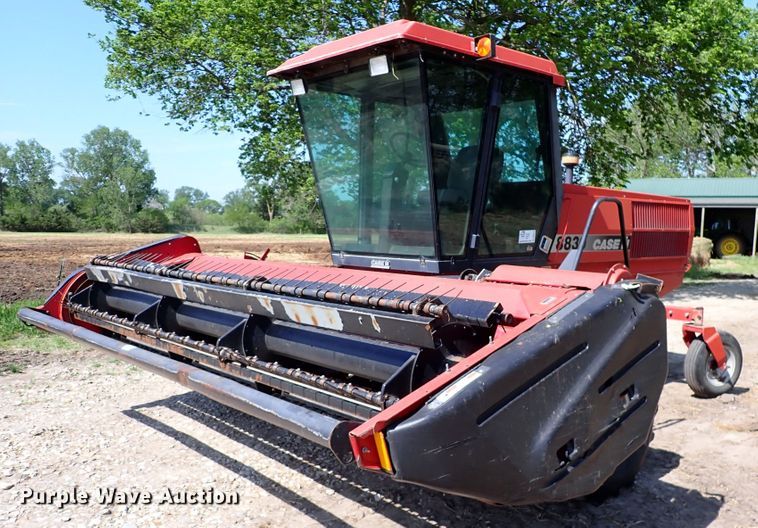 image for item DN6812 Case IH 8830  windrower