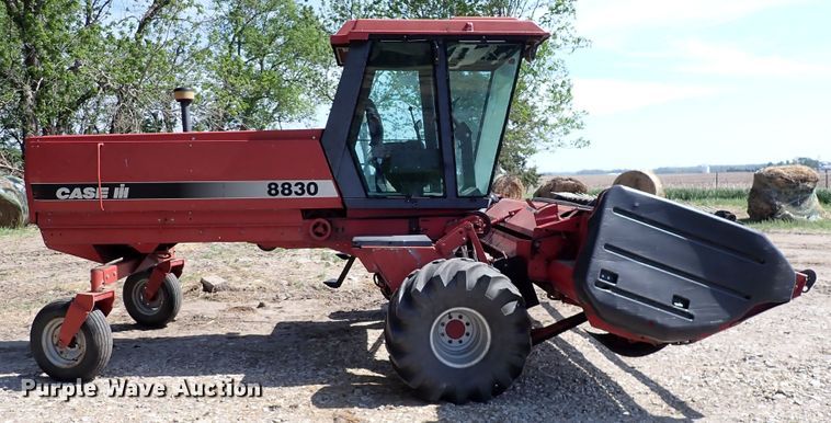 image for item DN6812 Case IH 8830  windrower