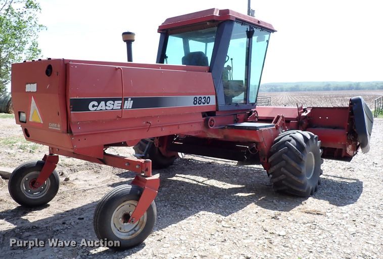 image for item DN6812 Case IH 8830  windrower