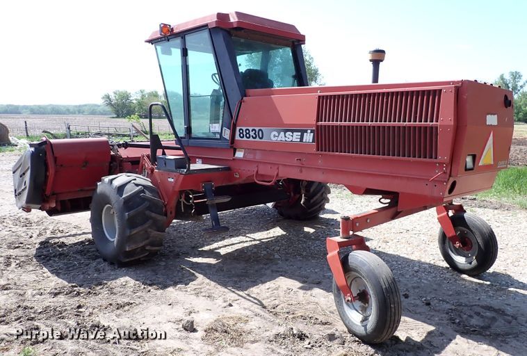 image for item DN6812 Case IH 8830  windrower