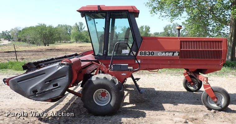 image for item DN6812 Case IH 8830  windrower