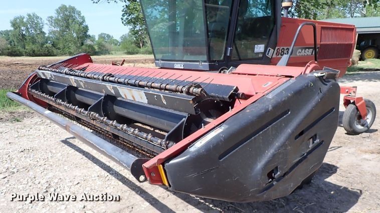 image for item DN6812 Case IH 8830  windrower