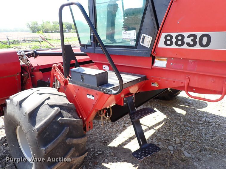 image for item DN6812 Case IH 8830  windrower