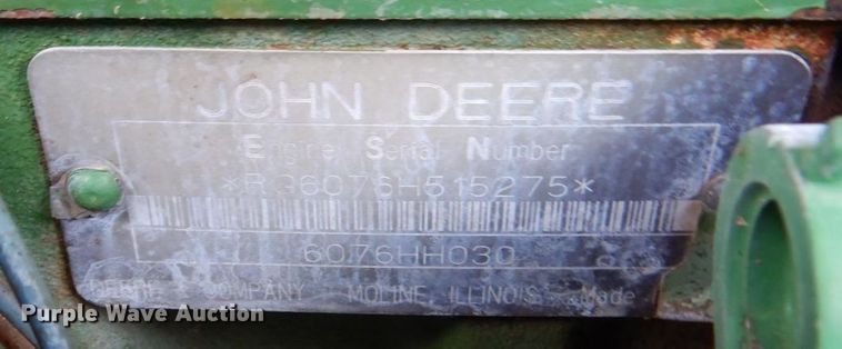 image for item DP3991 1993 John Deere 9600  combine