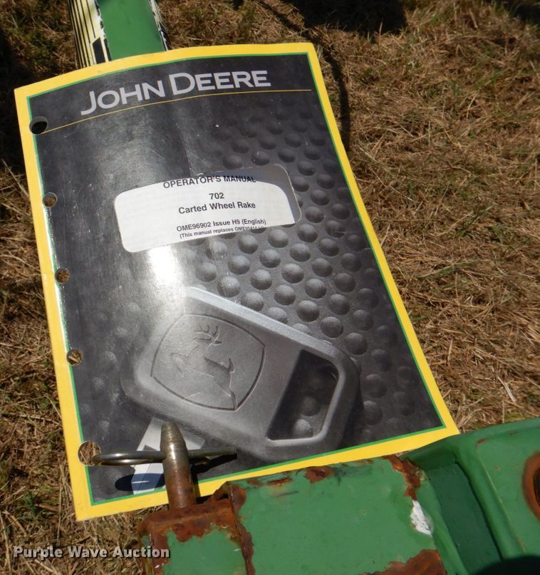 image for item DP4003 John Deere 702  hay rake