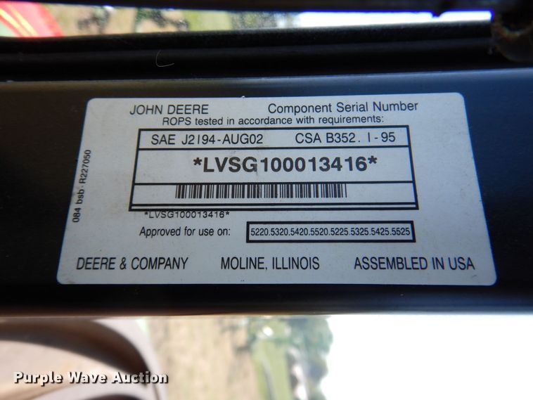image for item DP4006 2005 John Deere 5225  MFWD tractor