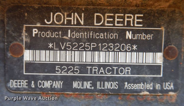 image for item DP4006 2005 John Deere 5225  MFWD tractor