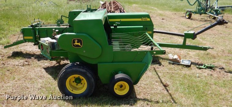 image for item DP4009 2008 John Deere 348  small square baler