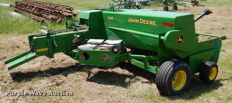 image for item DP4009 2008 John Deere 348  small square baler