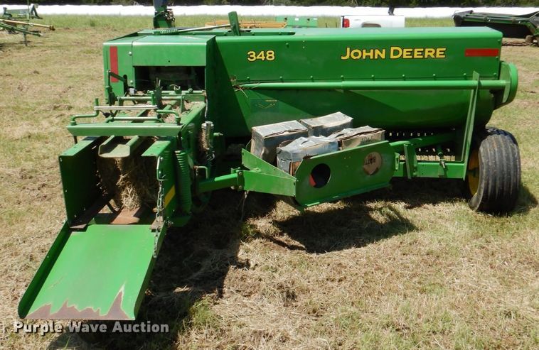image for item DP4009 2008 John Deere 348  small square baler