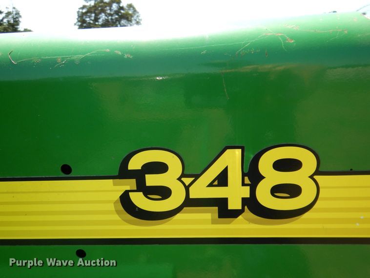 image for item DP4009 2008 John Deere 348  small square baler
