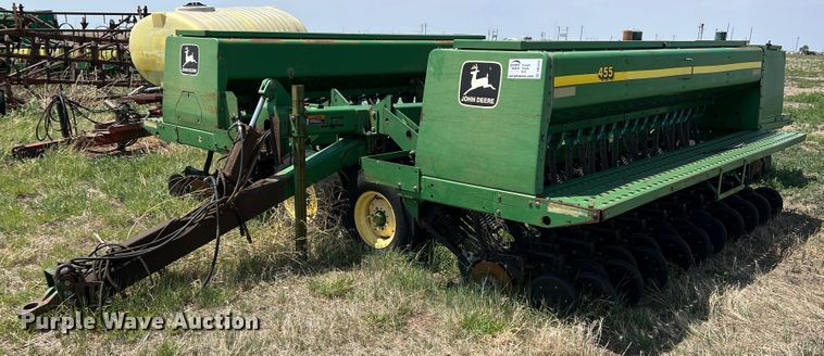 image for item DR1413 John Deere 455  grain drill