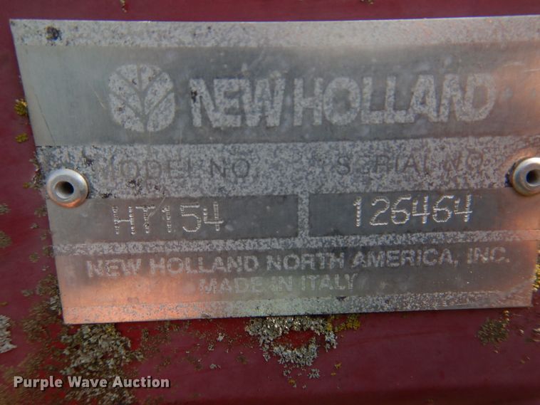 image for item KD9050 New Holland HT154  hay rake
