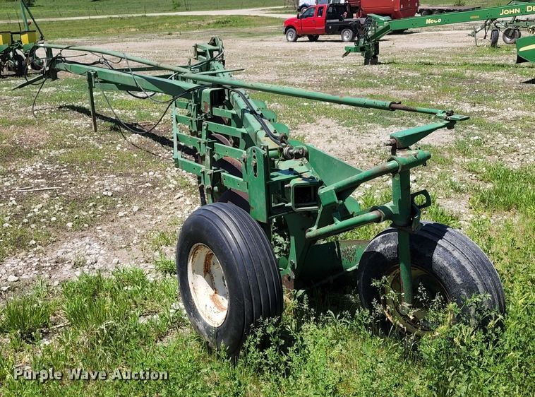 image for item KF9012 John Deere  eight bottom plow