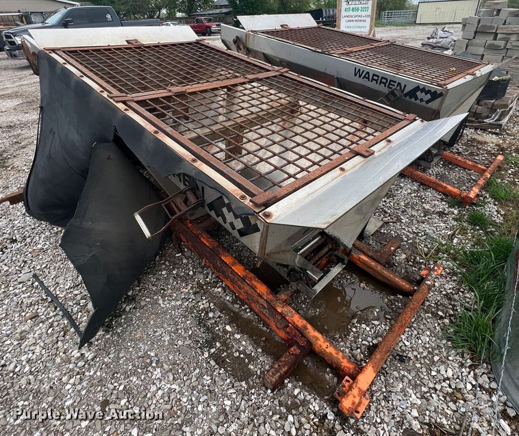 image for item KG9706 (2) Warren AC-1420-7-SS spreaders