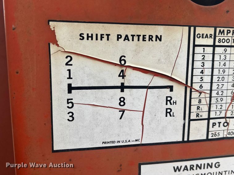 image for item KN9548 Allis Chalmers 170  tractor