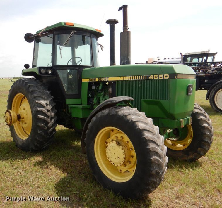image for item KP9082 1988 John Deere 4650  MFWD tractor