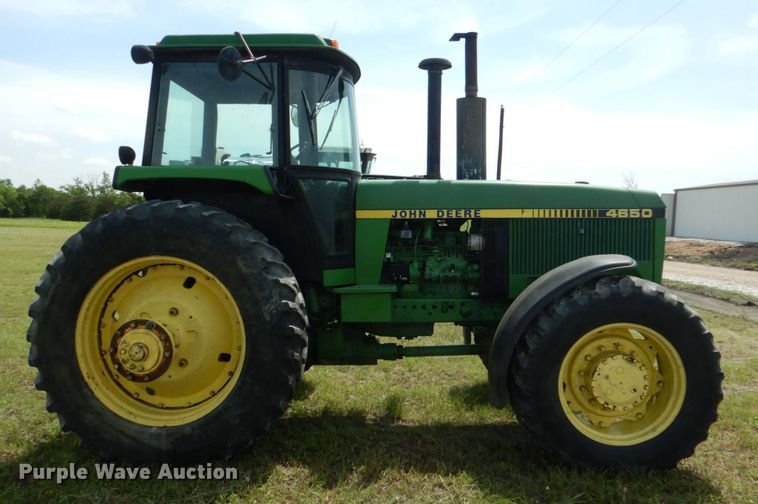 image for item KP9082 1988 John Deere 4650  MFWD tractor